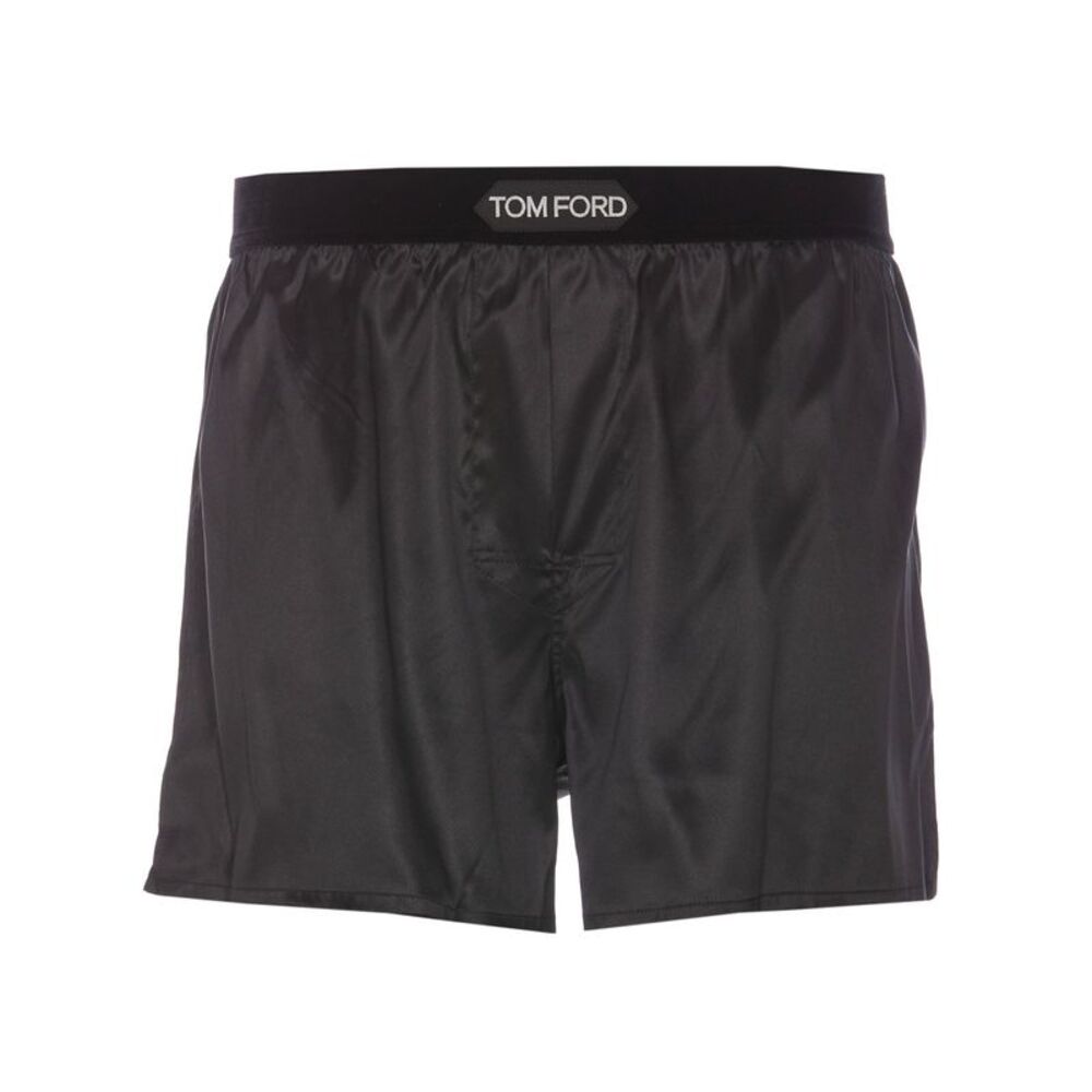 Tom Ford Men Logo Silk Boxer